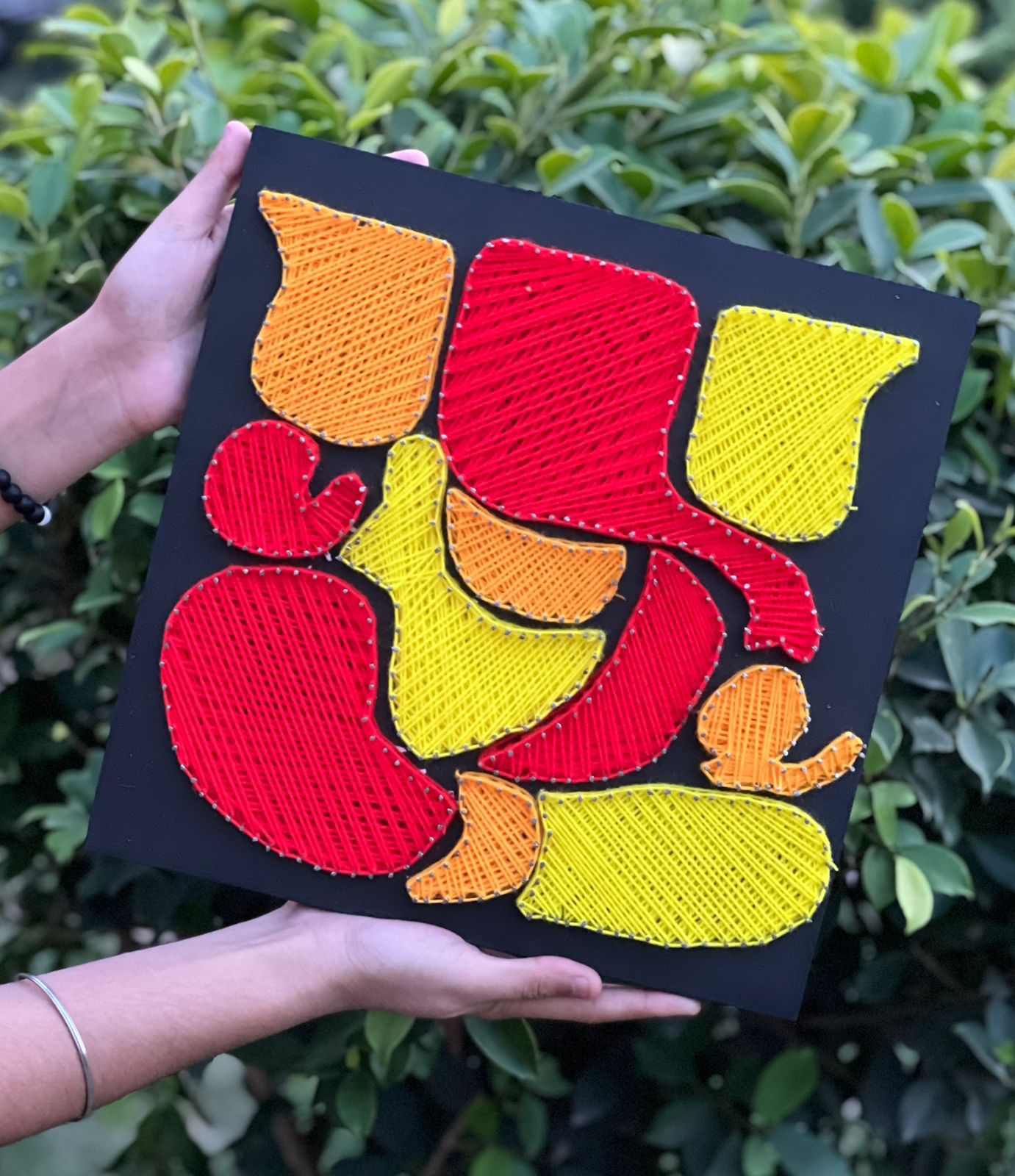The abstract ganpati