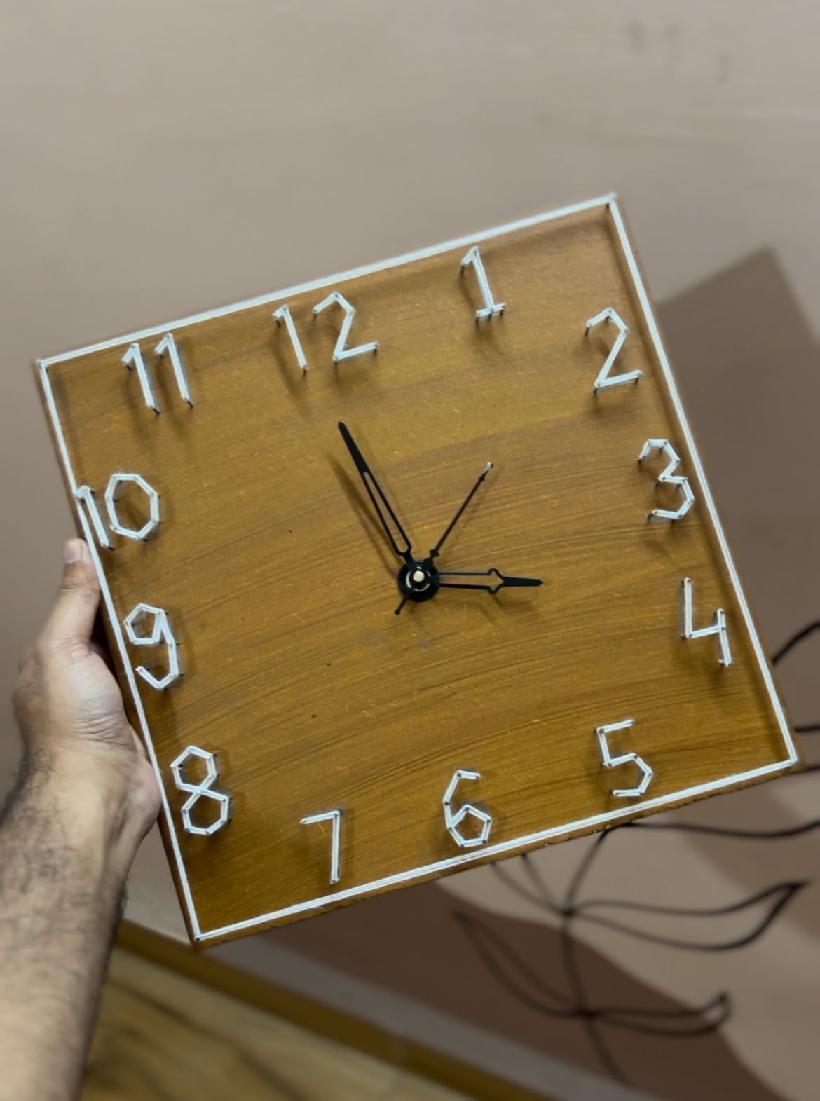 Timeless Threads Clock
