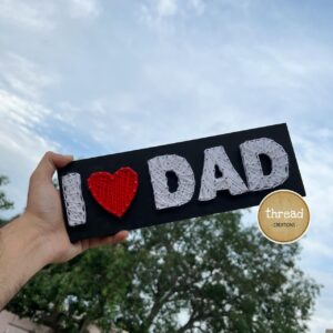 Dad’s Love String Art