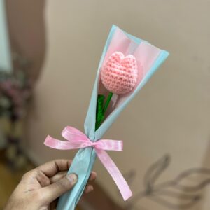 Single tulip bouquet
